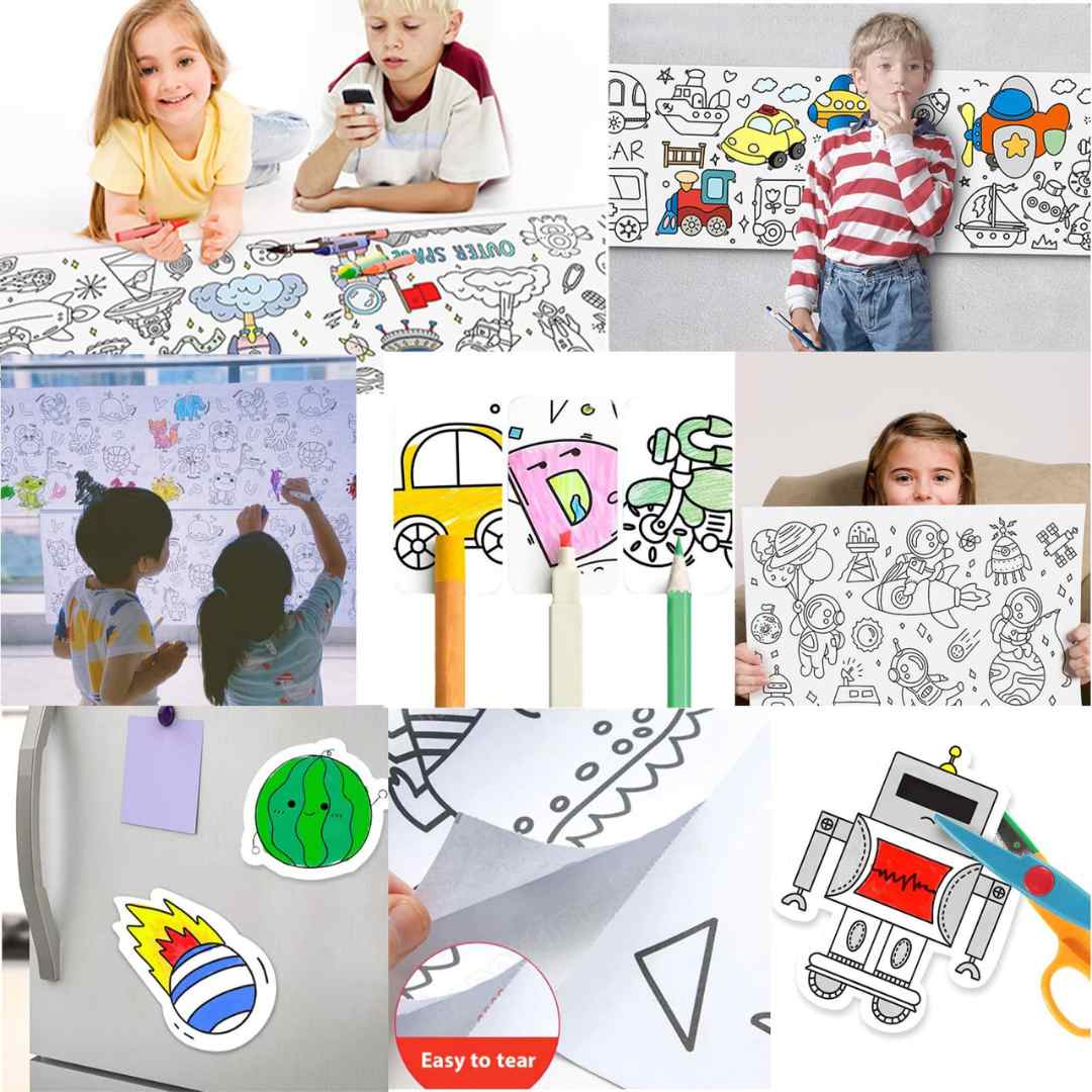 Rola de desen pentru copii: Eliberați creativitatea fără limite!