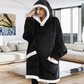 Giant plaid sweater ultra comfortable for total relaxation 