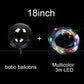 Genanvendelige LED-balloner til at oplyse dine fester (X10) 